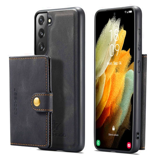 Zinalop 2-in-1 Wallet Phone Case for Sumsang S21 6.2