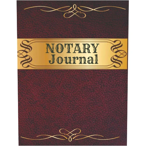 By Seven Hills (Author) Notary Journal For Signing Agents: Modern Journal For Notarial Events|Sign And Thrive|Ledger Log Book|Texas Virginia Maryland Notebook|Public Record Book