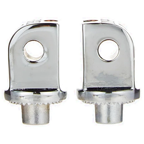 Kuryakyn 8818 Splined Male Mount Peg Adapters for Front/Rear Footpegs and Floorboards: Honda, Suzuki, Triumph, Yamaha Motorcycles, Chrome, 1 Pair , Red