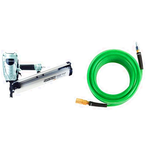 Metabo HPT NR90AES1 Framing Nailer with Air Hose, 1/4