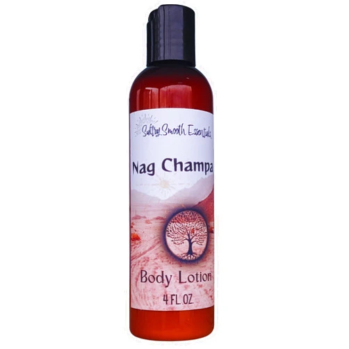 SultrySmooth Essentials Nag Champa handmade body lotion - all natural, ultra-rich Avocado oil, blend of sandalwood and champak (4 oz)