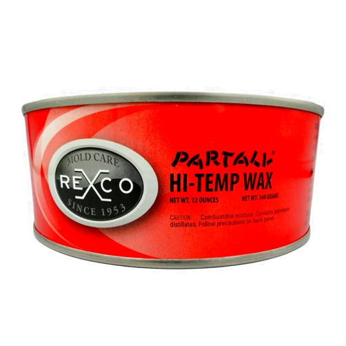 Rexco Partall Hi-Temp Mold Release Wax - 12oz