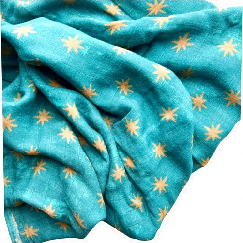The Little Rose Shop Our Lady of Guadalupe Catholic Baby Swaddle | Mary's Mantle Soft & Luxury Baby Muslin Cotton Swaddle Blanket | Newborn Essentials for Girls and Boys | 47