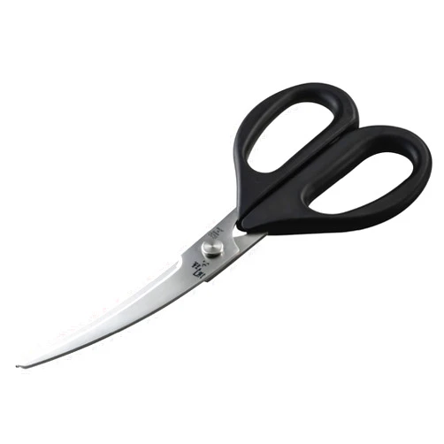 Kai KAI DH3313 Kitchen Scissors Seki Magoroku Curved Made in Japan