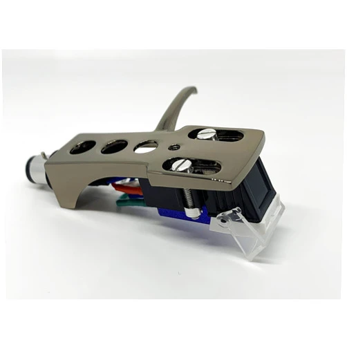 Generic Blue Cartridge and Stylus, needle and Titanium Headshell with mounting bolts for Pioneer PL550, PL10, PL510, PL71, PL400, PL100, PL115D, PL120, PL300, PL514X