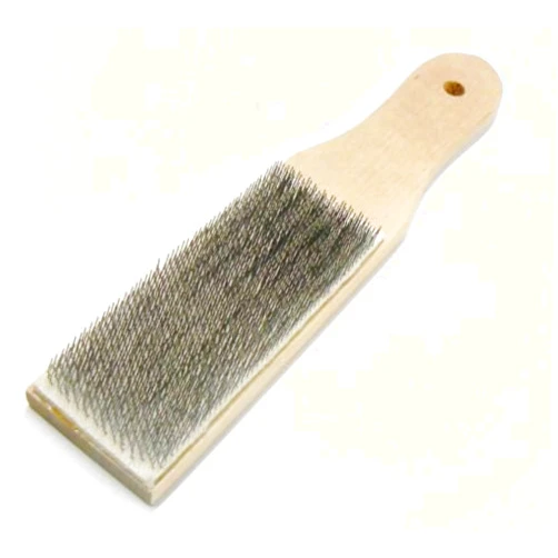 JTS NOVELTOOLS File Card Cleaner File Brush Clean Files Remove Chips Metal Bits Lutz #10 USA