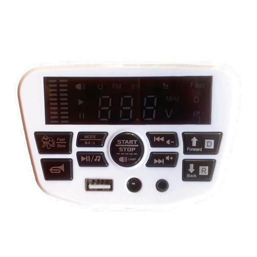 JIARUIXIN JR1956G 12V Children Electric Vehicle Multi-Function Bluetooth Connection Music Power. Motherboard Control Entertainment Operation System Accessories for Powered Wheel Replacement Parts