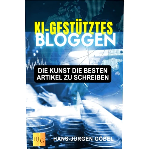 German Edition by Hans-Jürgen Göbel (Author) KI-gestütztes Bloggen: Die Kunst, die besten Artikel zu schreiben: Die Zielgruppe des Buches, sind Blogger, Online Marketing Experten, Autoren, ... Online Business Betreiber (German Edition)