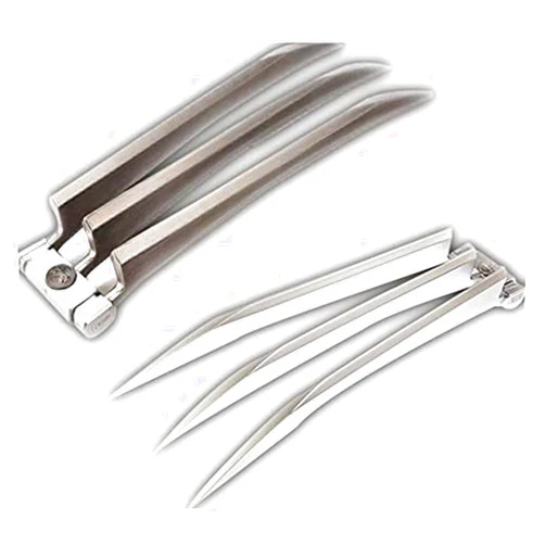 damdos Halloween Cosplay Props Two Piece One Pair Wolverine Claws Wolf Paws ABS Palstics Birthdays Gifts