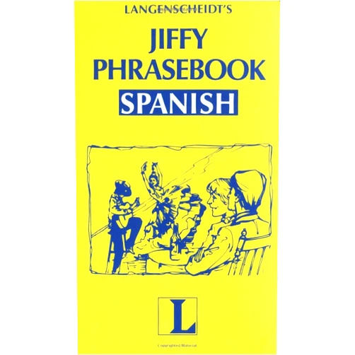 Langenscheidt Jiffy Phrasebook Spanish (Langenscheidt Phrasebooks)