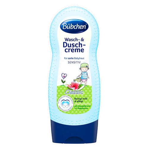 Nestle Bubchen Bübchen Classic Wash & Shower Cream with 1/3 Baby Lotion 230ml / 7.78 fl. oz
