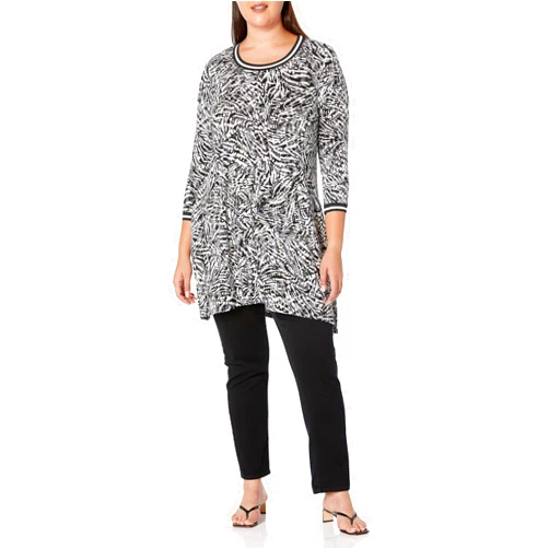Zim and Zoe Women's Plus Size Dress Nala Tunic