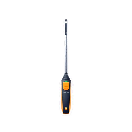 testo 405i Anemometer – Anemometer handheld for Air Velocity, In-Duct Airflow, and Temperature – CFM Meter with Bluetooth and App operation