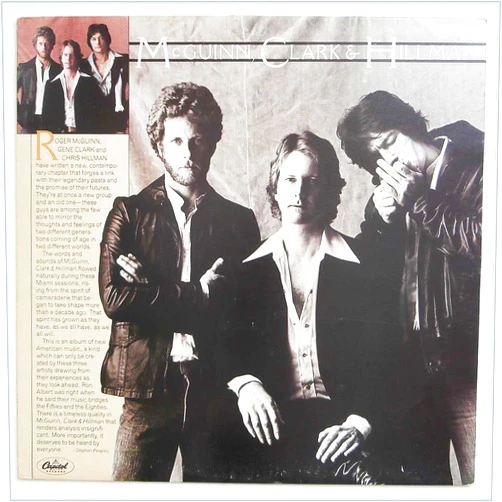 Chris Hillman Roger McGuinn McGuinn, Clark & Hillman & 0 more Format: Vinyl McGuinn, Clark and Hillman [LP]