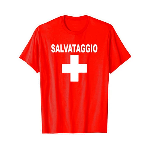 Offizielle Uniformen & Arbeitskleidung Co. Salvataggio Maitre First Aid Uniform T-Shirt