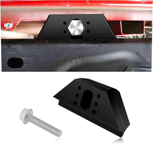 QKYS Car Battery Mount Bracket Kit, 14005061, Stainless Steel & Rubber, Silver, For GMC/Buick/Cadillac/Chevy/Hummer/Saturn/Pontiac