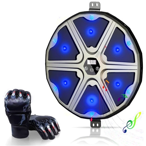 LYHOME Music Punching Machine,Wall Mounted Music Boxing Machine Workout for Adults and Kids,Suitable for Gyms and Homes