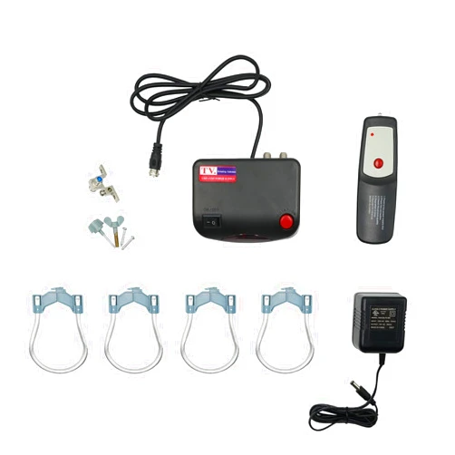 Yeceny Outdoor TV Antenna Accessories Box (Include HDTV Outdoor Antenna Built-in Amplifier Remote Control Power Supply Coaxial Grounding Block Antenna Parts)
