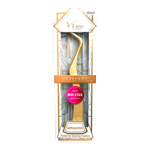 I•ENVY VLuxe Extended Collection Non Stick Lash Applicator Mistake-Proof Artificial Lash Placement – Ergonomically Designed Handle to Easily Build Your Featherlight Synthetic Reusable Eyelash Clusters