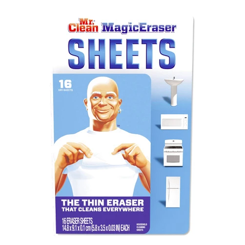 Mr. Clean 24376040 Mr Clean Magic Eraser Sheets Original 1-Pack (90618)