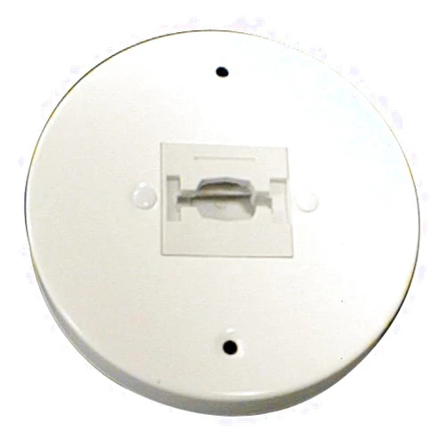 Elco Lighting EP819W Line Voltage Round Monopoint Canopy