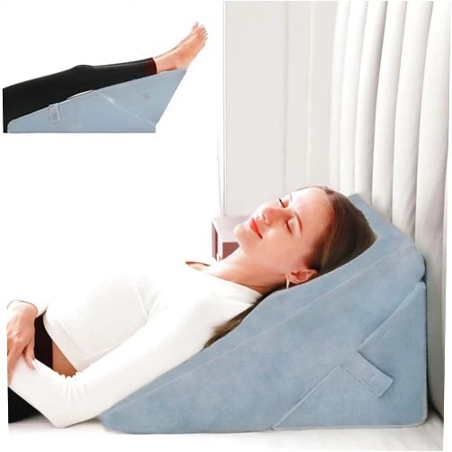 FSCGIFE Wedge Pillow for Sleeping, 9&12 Inch Adjustable Bed Wedge Pillow for After Surgery, 7-in-1 Memory Foam Triangle Pillow Wedge, Relieve Acid Reflux, Gerd, Snoring(Dark Grey)