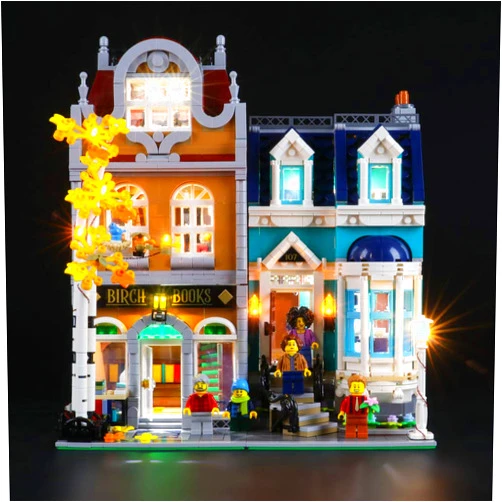 Briksmax Led Lighting Kit for Creator Bookshop - Compatible with Lego 10270 Building Blocks Model- Not Include The Lego Set