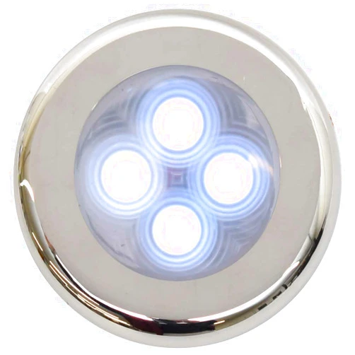 Generic Aqua Signal Boat LED Courtesy Light 16408-7 | Bogota White 12VDC
