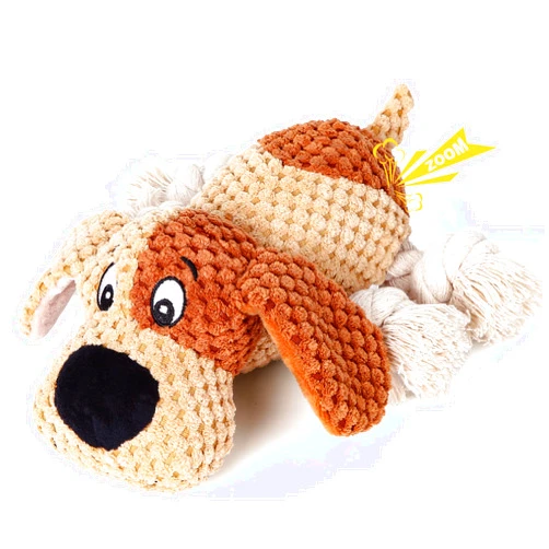 Generic Squeaky dog ​​toys for chewers, dog plush toys, interactive tug of war dog toys for large chewing dogs, dog toys with crinkle paper and squeaky