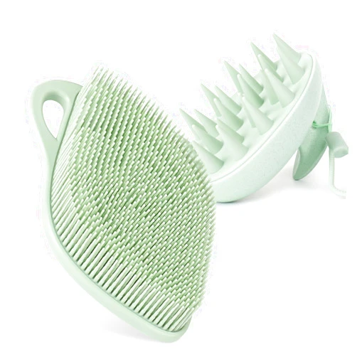 Sndyi Scalp Massager Hair Growth and Silicone Body Scrubber Set, Scalp Scrubber with Soft Silicone Bristles, Gentle Exfoliating Body Scrubber for Sensitive Skin