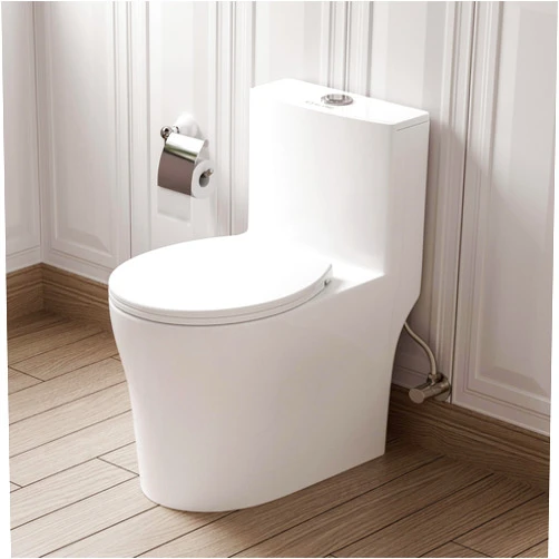 KK KE KING KE KING Compact One Piece Toilet, Quiet Dual & Powerful Flush Modern Toilet for Small Bathroom, Space Saving Toilet with Soft Close Toilet Seat, 12'' Rough-In Toilet
