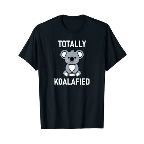 Koala Bear Pun Design, Gag Gifts Totally Koalafied, Koala Bear Pun, Funny, Jokes, Sarcastic T-Shirt