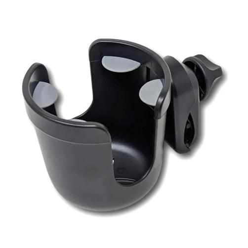 Sheer Living Wheelchair Cup Holder, Clip On for Walker, Rollator, Mobility Scooter, Power Chair Cup, Clamp Attachment