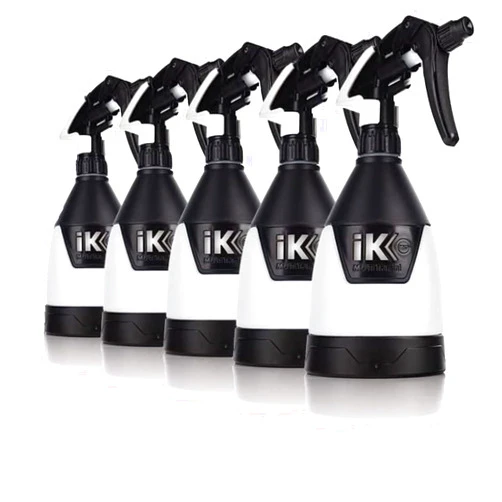 Lumintrail - iK Sprayers Multi TR Mini 360 5 Pack Bundle - Trigger Sprayer; for Car Detailing; 360 Degree (0.6 Liters) with Keychain