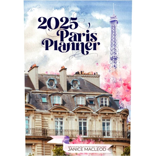 Janice MacLeod 2025 Paris Planner: Weekly engagement calendar