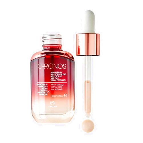 Natura - Linha Chronos - Super Serum Redutor de Rugas 30 Ml - (Chronos Collection - Mole Reduction Super Serum 1 Fl Oz)