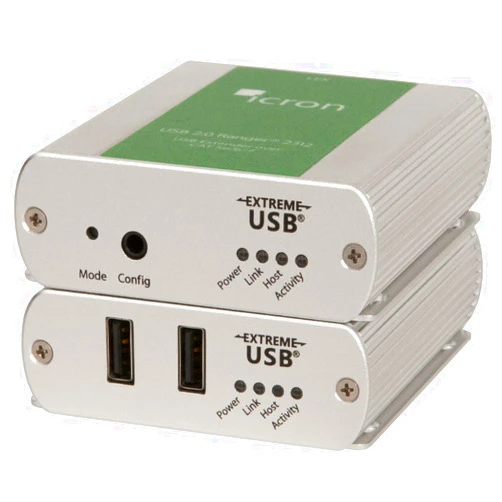 Icron ICR-2312 2-Port USB 2.0 100m CAT 5e-6-7 Extender System with Flexible Power