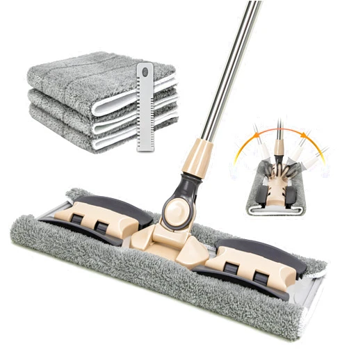 VAIIGO Professional Microfiber Mops for Hardwood Floor Cleaning, 18