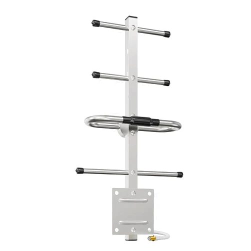 Phonetone Directional Yagi Antenna Outdoor with SMA-Female Connector 8dBi 4G LTE Wideband 698-894Mhz Outdoor Antenna Universal for Cellphone Signal Booster/Cellular Repeater/Scanner