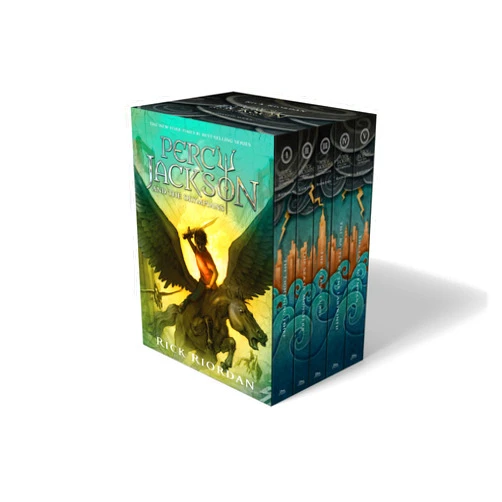 Rick Riordan Percy Jackson and the Olympians Hardcover Boxed Set (Percy Jackson & the Olympians)