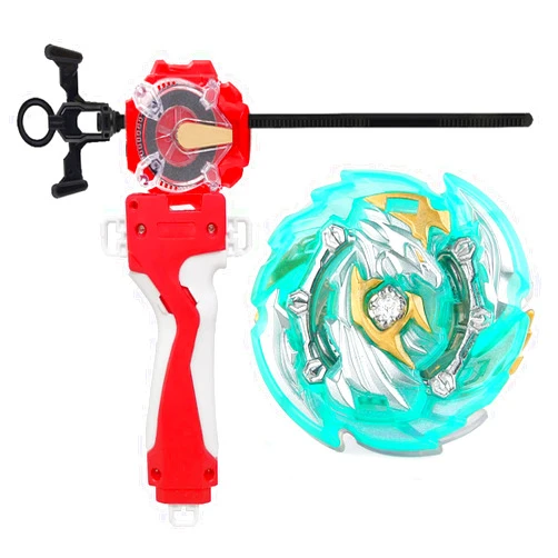METAL BURST Bey Battle Burst GT B-148 Booster Heaven Pegasus.10P.Lw Bey Sparking Launcher LR Wire Ripcord Starter Set Gaming Top Gyro Battling Top Bey LR Launcher Handle Grip Kit Spinning Toy (B-148)
