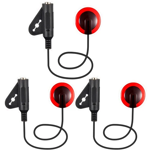 Shikaman Piezo Contact Microphone Pickups for Guitar, Violin, Viola, Cello, Banjo, Ukulele, Mandolin and More (3 Pack)