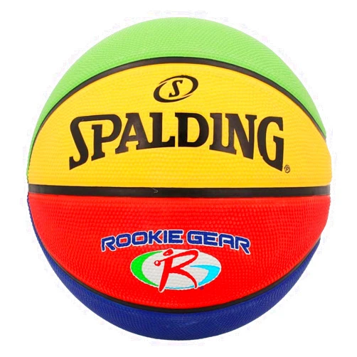 Spalding Unisex - Adult Rookie Ball, Multi Colour, 4