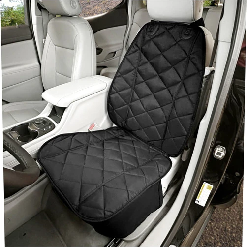 4Knines Front Seat Cover for Dogs (Black)