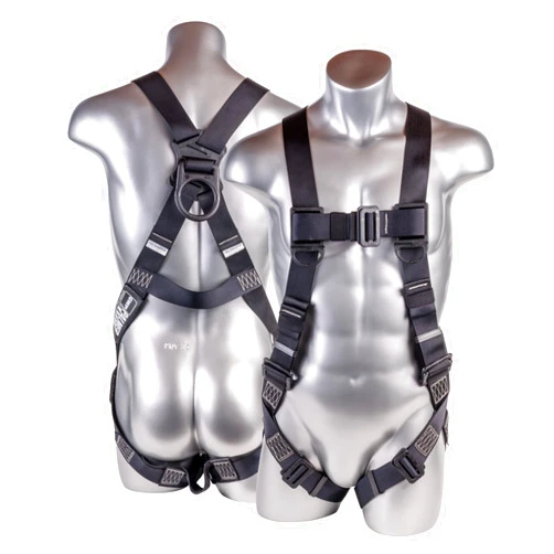 Palmer Safety Dielectric Safety Harness I 5pt Full Body Harness, Pass-through Chest & Leg Strap
