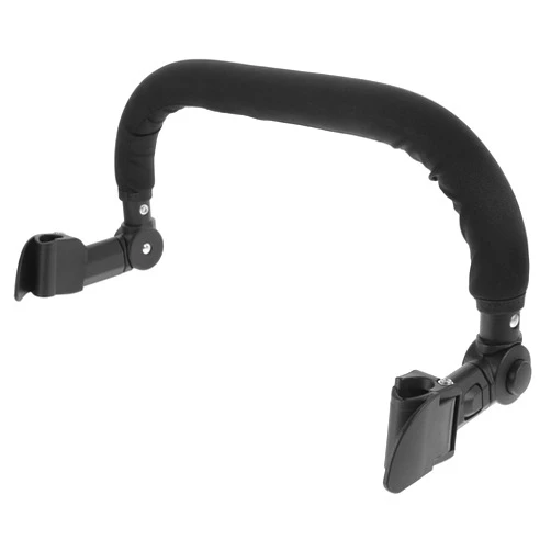 Angoily Universal Stroller Middle Armrest Stroller Handle Adjustable Stroller Bumper Bar Armrest Handle Crossbar Wheelchair Handlebar Armrest Handle Accessories Extender Railing Guardrail Angle Rod