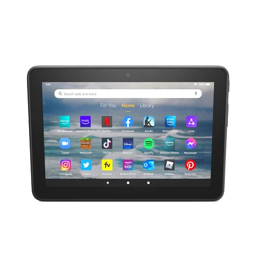 Fire Tablets Amazon Fire 7 tablet (newest model) 7” display, read and watch, under $80 with 10-hour battery life, 32 GB, Black