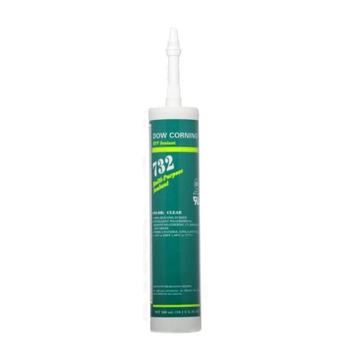 Dow Corning 1892011 732 Black Multi-Purpose Sealant, -60 to 205 Degree C, 300 mL