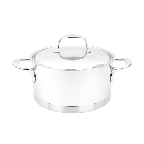 Demeyere Atlantis 7-Ply Stainless Steel Dutch Oven, 4.2-qt