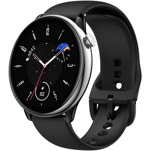 Amazfit GTR Mini Smart Watch 43mm with Step Tracking, Heart Rate & Blood Oxygen Sensor, GPS, Sleep Quality Monitoring, 14-Day Battery, AI Fitness App Enabled, 5 ATM Water Resistance, (Black)